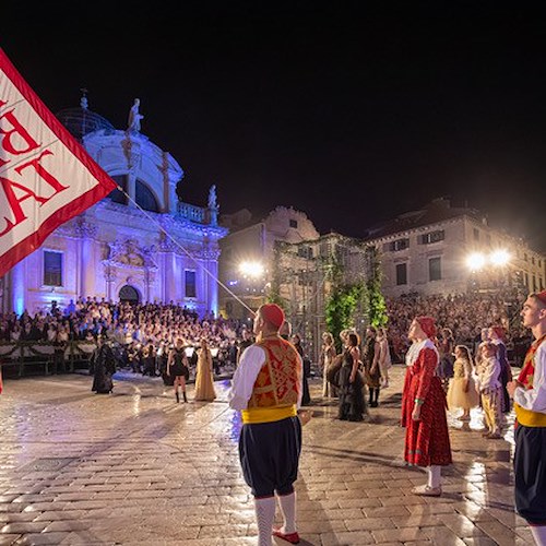 La Città di Sorrento ospite alla cerimonia di apertura della 74esima edizione del Dubrovnik Summer Festival