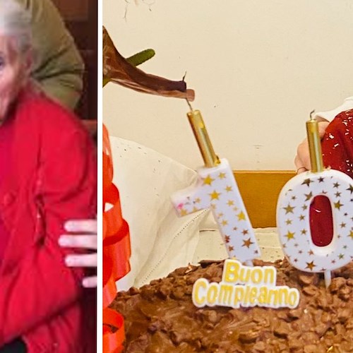 La Costa d’Amalfi festeggia il nuovo anno con due centenarie: auguri ad Anastasia e Maddalena!