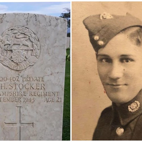 La famiglia sulle tracce di un soldato inglese caduto in Italia: grazie all’Associazione Avalanche 1943 gli ultimi istanti di vita di Stocker H. R.