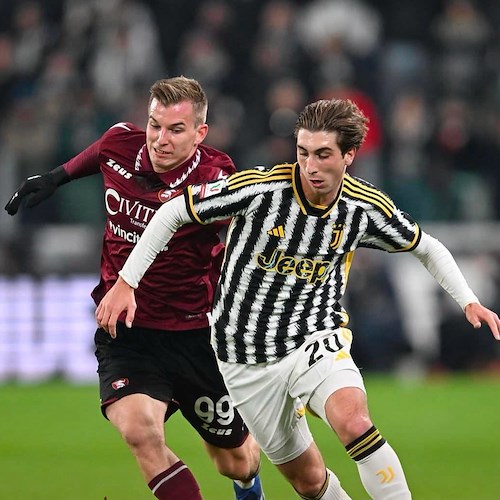 La Juventus travolge la Salernitana in Coppa Italia. 6-1 il risultato finale
