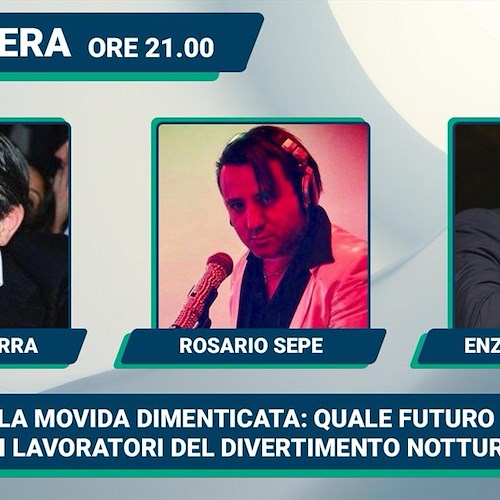 “La movida dimenticata": stasera sul Vescovado con Enzo Mammato, Rosario Sepe e Armando Mirra