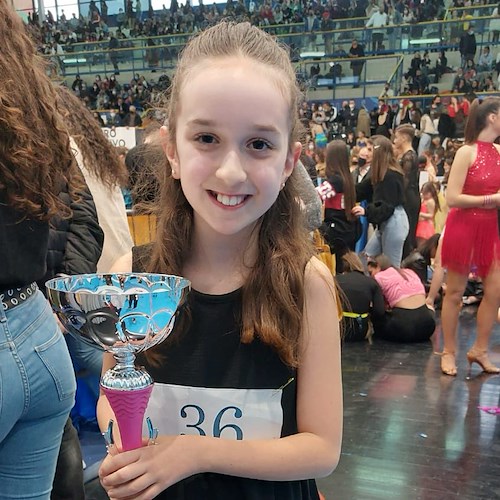 La piccola Anna Velia Vuilleumier di Ravello seconda al Campionato Regionale MSP di danza /TUTTI I PREMIATI
