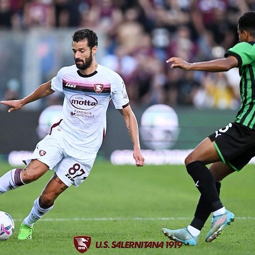 La Salernitana a Sassuolo subisce l’imbarcata
