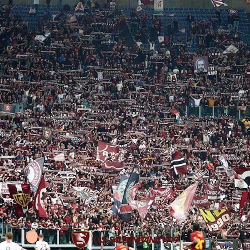 La Salernitana prepara la festa per sabato