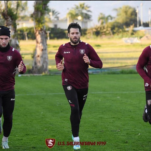 La Salernitana torna al lavoro in attesa del ritiro in Turchia