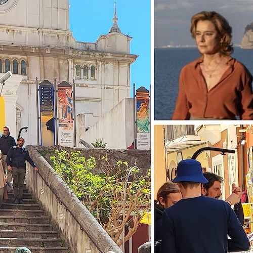 La serie Netflix "Inganno" arriva a Positano: protagonisti Monica Guerritore e Giacomo Gianniotti