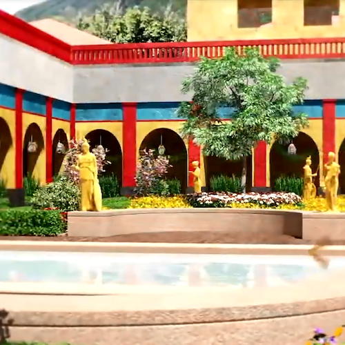 La Villa Romana di Minori rivive in 3D nel video del Mibact [VIDEO]