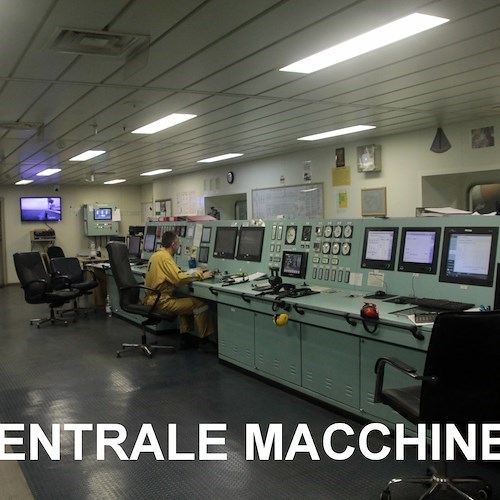 La vita sulle navi spiegata dal Capitano Barra di Amalfi: macchine e macchinisti <br />&copy; Salvatore Barra