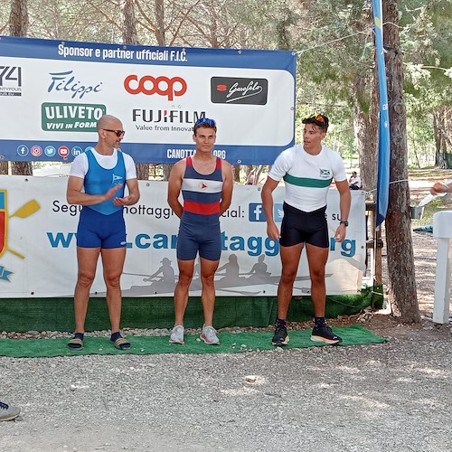 "Lago di Poma" gare nazionali di canottaggio, i giovani atleti della Partenio protagonisti a Palermo