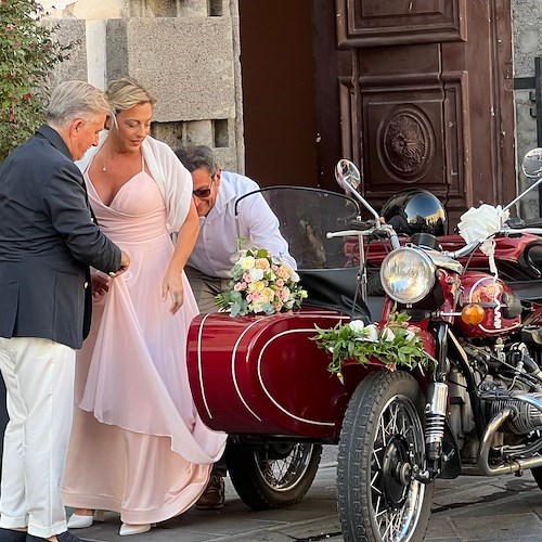 Laura e Gaetano: il fatidico "Sì" ai Giardini di Palazzo Mezzacapo /foto