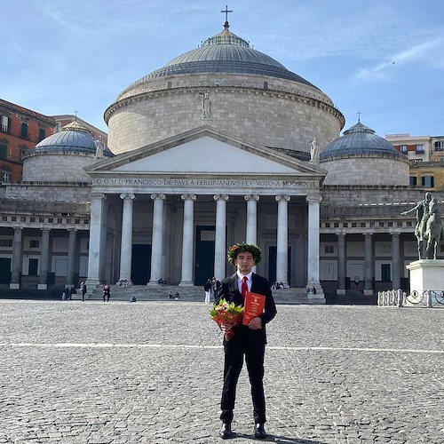 Laurea in Economia e Commercio per Giuseppe Salsano di Tramonti