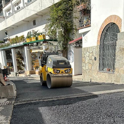 Lavori fognari a Positano: dal 23 marzo si circola a senso unico di giorno, dal 27 ripristino totale