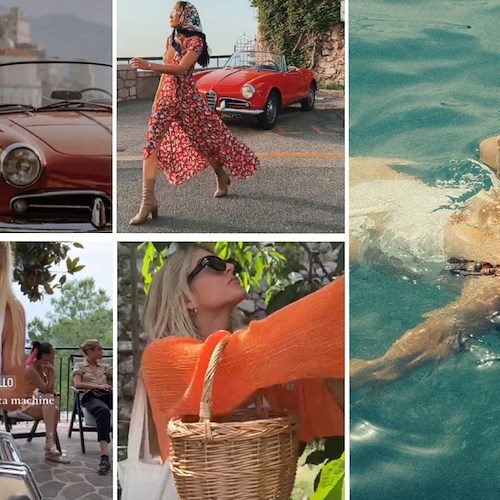 Le influencer Lauren Bullen e Chelsea Kauai si divertono in Costa d'Amalfi tra giornate al mare e cooking class