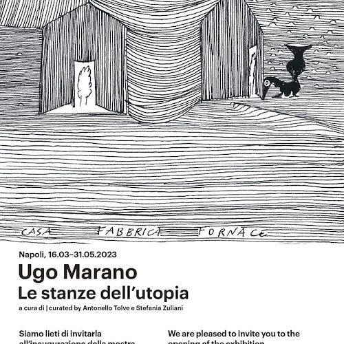 "Le Stanze dell'Utopia", 15 marzo Sindaco Cetara a Napoli per l'inaugurazione della mostra dedicata a Ugo Marano