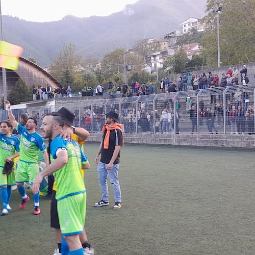 Lo Sport Club ’85 Tramonti vince 4 a 2 contro la Longobarda Salerno e torna in Prima Categoria