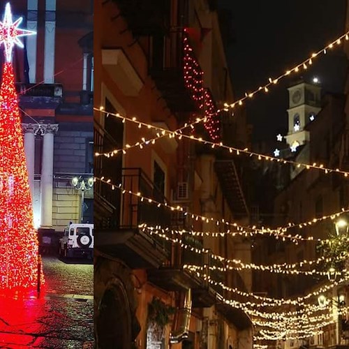 Luminarie a Sarno, consigliere Rega: «Quartieri e periferie esclusi dall'atmosfera del Natale»