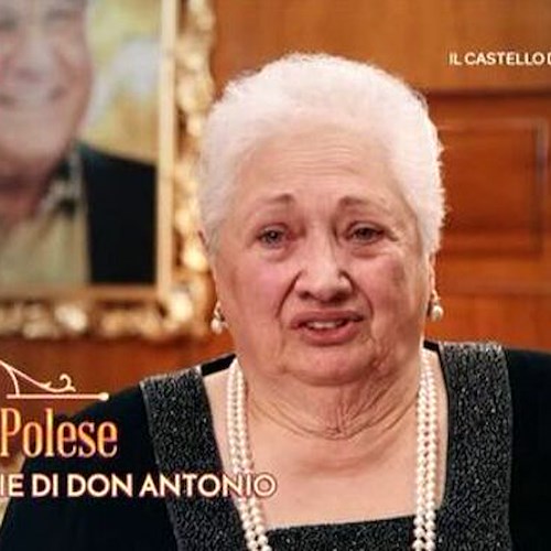 Lutto alla Sonrisa: è morta la signora Rita, moglie di don Antonio Polese