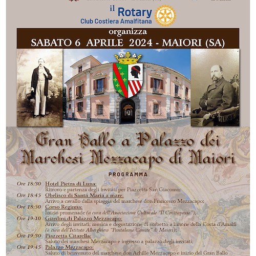 Gran Ballo a Palazzo dei Marchesi Mezzacapo di Maiori