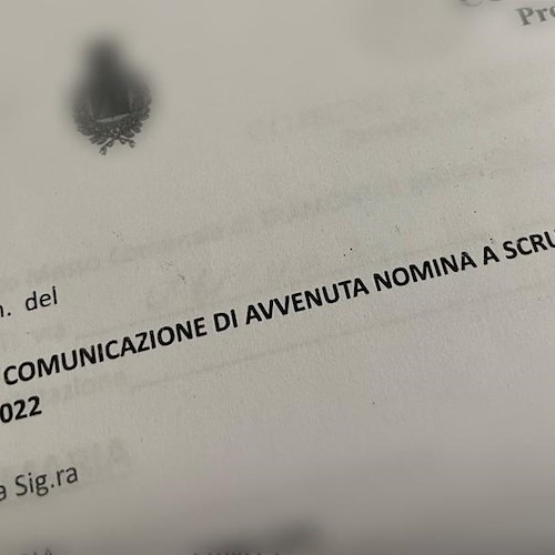 Maiori aggiorna l’albo unico degli scrutatori di seggio elettorale, iscrizioni entro il 30 novembre