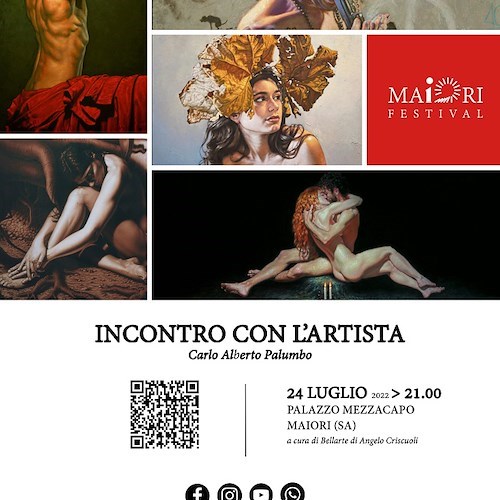 Maiori. Arte nel Palazzo, incontri nel weekend con gli artisti Mario Ferrante e Carlo Alberto Palumbo 