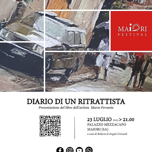 Maiori. Arte nel Palazzo, incontri nel weekend con gli artisti Mario Ferrante e Carlo Alberto Palumbo 