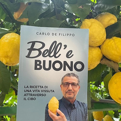 Maiori: Carlo De Filippo si racconta in "Bell’ e buono", la ricetta di una vita vissuta attraverso il cibo