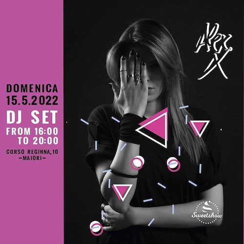 Maiori: domenica 15 live music da Sweet Show con DJ Alexx