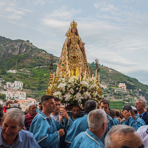 Maiori è pronta a onorare Santa Maria a Mare: ecco il programma dei Solenni Festeggiamenti
