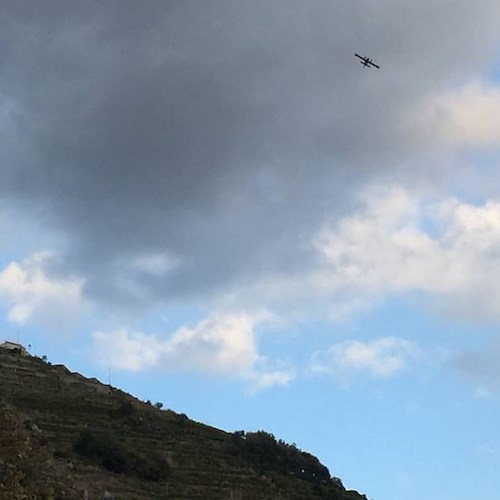 Maiori, ennesimo incendio in località San Vito