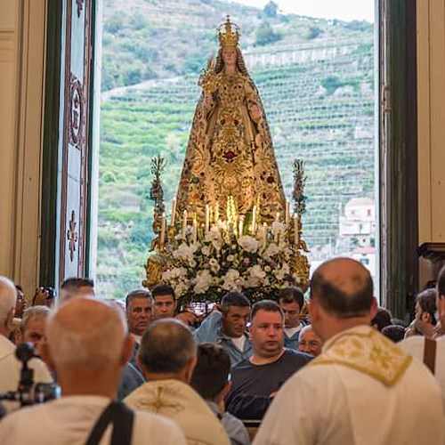 Maiori, festa ridotta per Santa Maria a Mare: niente fuochi d’artificio né spettacoli
