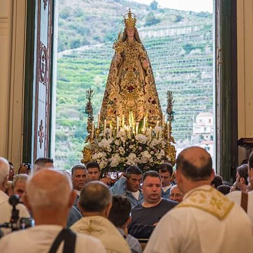 Maiori, festa ridotta per Santa Maria a Mare: niente fuochi d’artificio né spettacoli