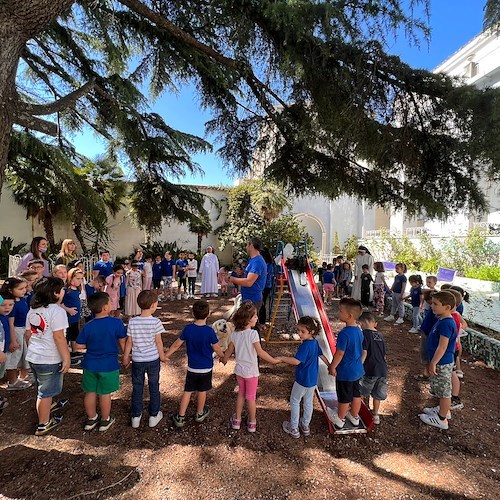 Maiori, grazie all'ENPA la Pet therapy arriva alla Scuola Paritaria delle Suore Domenicane 