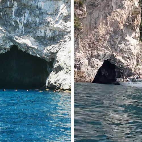 Maiori: interdetto l'accesso a Grotta Pandora, spesso attraversata illecitamente da barche a motore