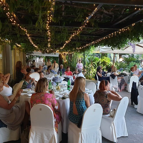 Maiori, passaggio di consegne nell'Inner Wheel Club Costiera Amalfitana: il nuovo presidente è Margherita Anastasio