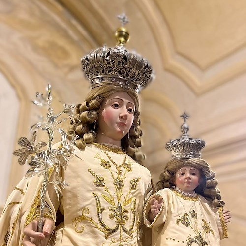 Maiori ricorda il 30esimo anniversario del rifacimento della Statua della Madonna delle Grazie