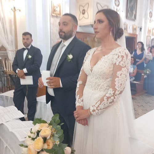 Maiori, Rossella Russo e Dario Guida si giurano amore eterno. Auguri!