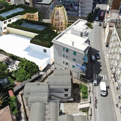 Maiori, scuola di Via De Jusola "riutilizzabile" al 65%: ecco l'ultimo progetto, “Torre Scola” [FOTO]