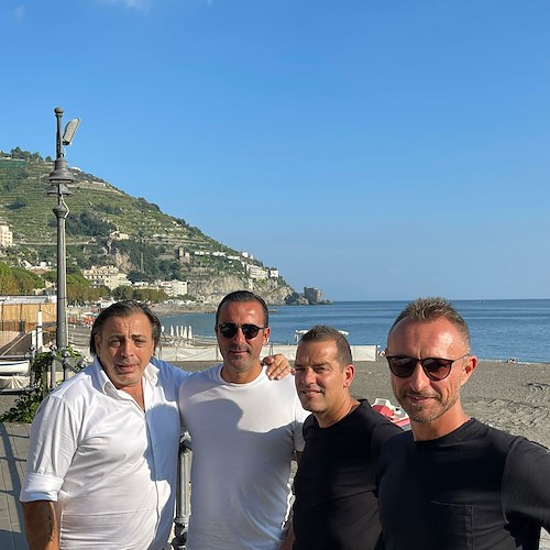 Maiori. Staff tecnico della Salernitana torna in Costiera Amalfitana prima del match con l'Inter a San Siro /foto