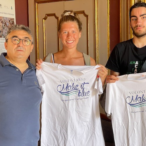 "Make it Blue", a Maiori ragazzi da tutto il Mondo coinvolgeranno i bagnanti in attività di pulizia della spiaggia