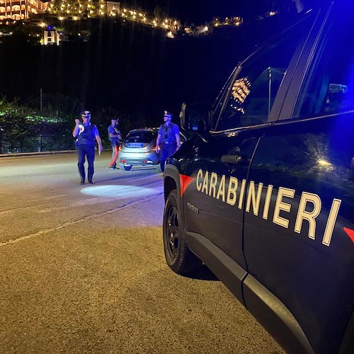 “Malamovida”, in Costa d’Amalfi ritirate tre patenti per guida in stato di ebbrezza