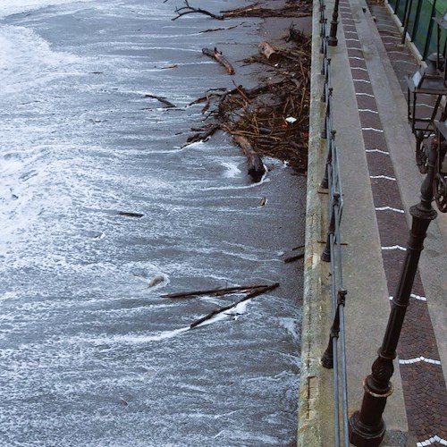 Maltempo, tra il 15 e il 16 dicembre allerta meteo per vento forte: in Costiera Amalfitana possibili mareggiate<br />&copy; Massimiliano D'Uva
