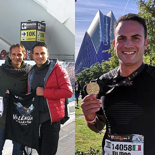 Maratona di Valencia: tra partecipanti 3 atleti della Costiera Amalfitana 