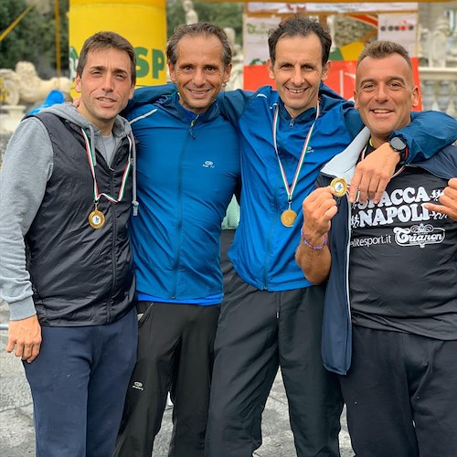 Maratona Spaccanapoli: primato per i minoresi Antonio Aceto e Giuseppe Miccio