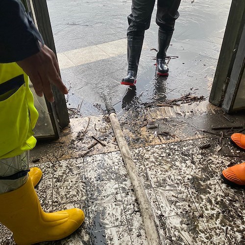 Mareggiate e nubifragi in Costiera Amalfitana: monitoraggio e prevenzione hanno ridotto i disagi [FOTO]