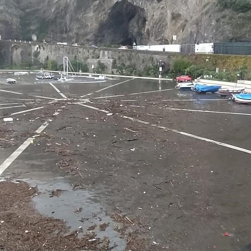 Mareggiate e nubifragi in Costiera Amalfitana: monitoraggio e prevenzione hanno ridotto i disagi [FOTO]