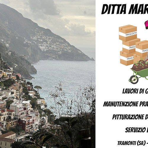 Mario D'Urzo: una nuova ditta al servizio della Costa d'Amalfi