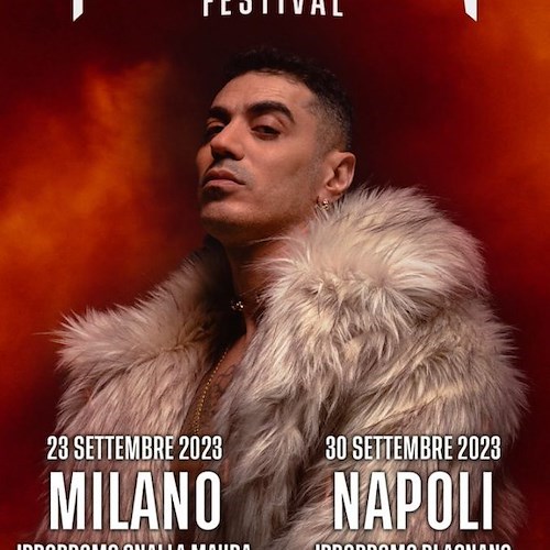 “MARRAGEDDON Festival”, a settembre 2023 Marracash fa tappa a Napoli: al via le prevendite