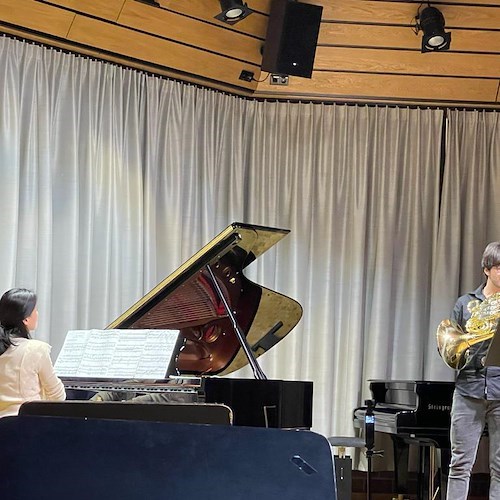 Master in corno all’Hochschule für Musik di Trossingen per Luigi Ferrara di Maiori