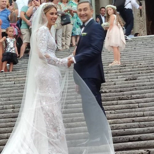 Matrimonio da favola ad Amalfi per Francesca Faratro e Ciro Contaldo 