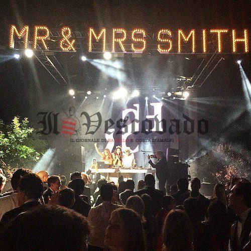 Matrimonio stellare di Ravello, per Mr & Mrs Smith un "sì" da super star /FOTO